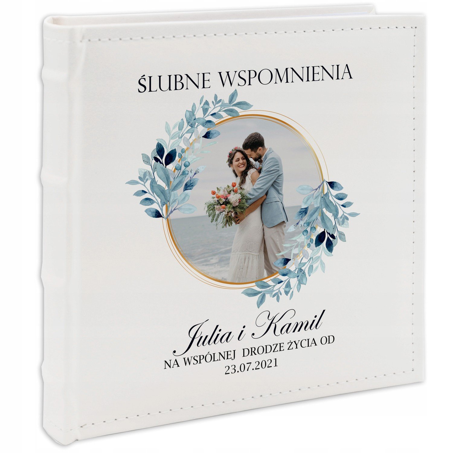 Album Svatební dárek Jméno Datum 200 Fotografií Ekokůže