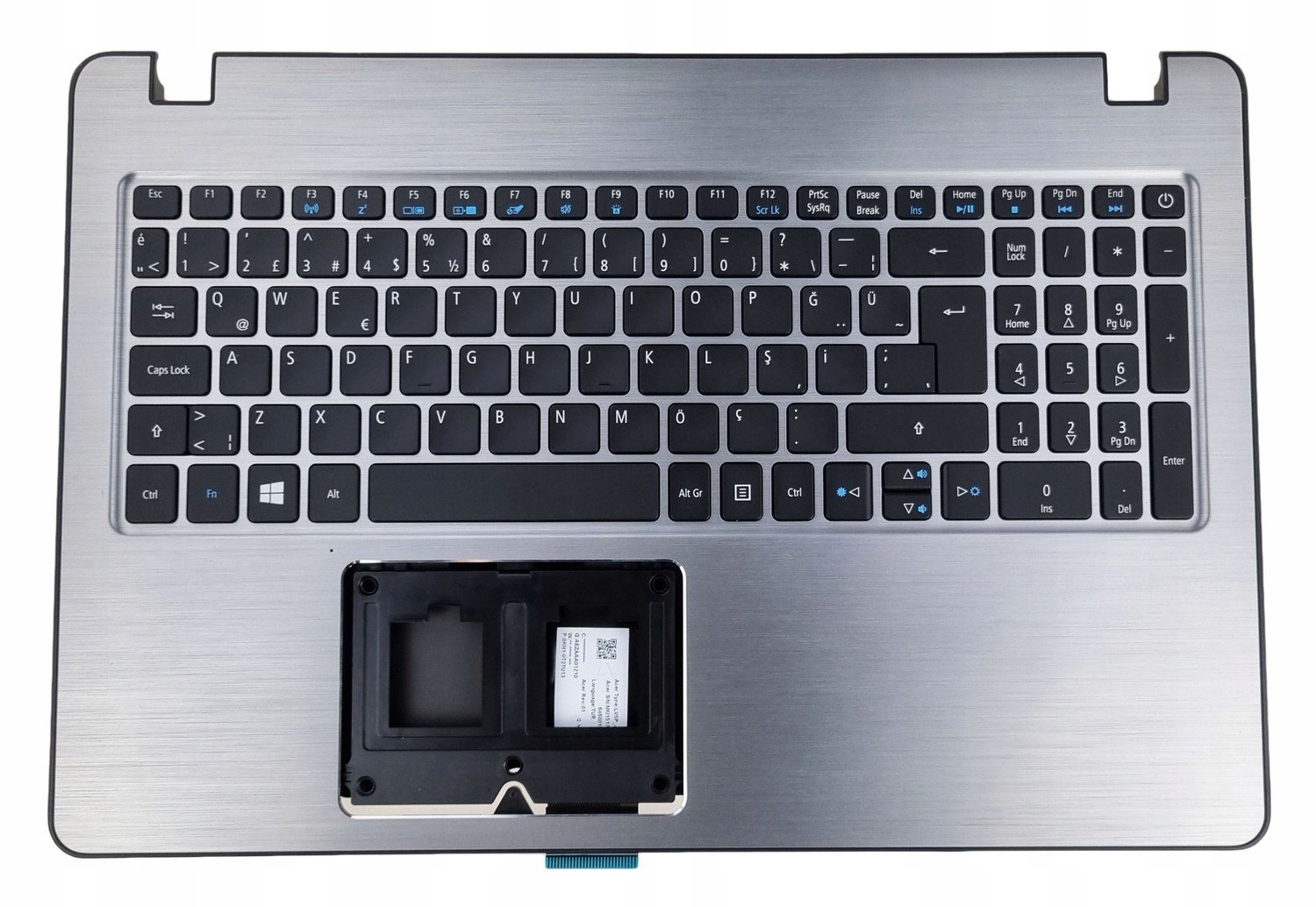 Klávesnice Horní Kryt Acer F5-573 F5-522 Tur