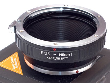 Adapter Canon Eos na Nikon 1 N1 J1 J2 V1 Nejlepší