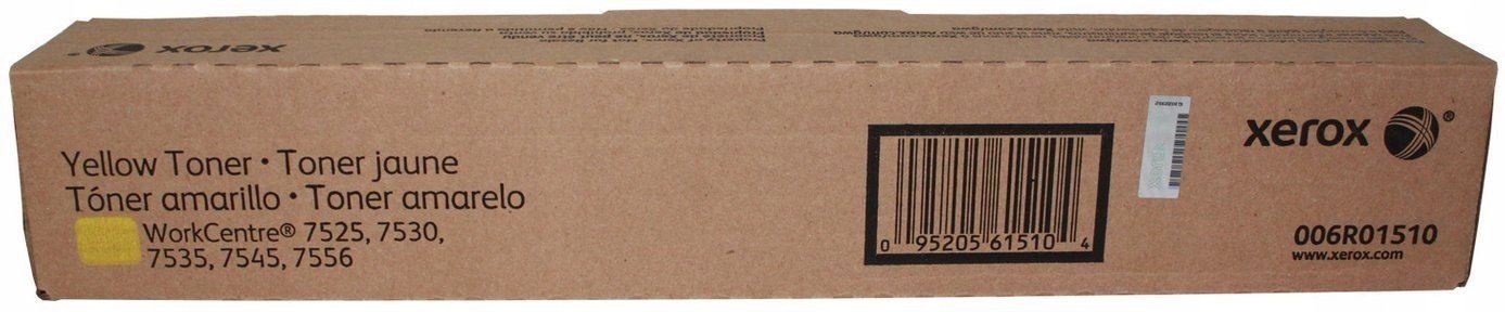 Toner Xerox WC7525 006R01510 15k Y Originál