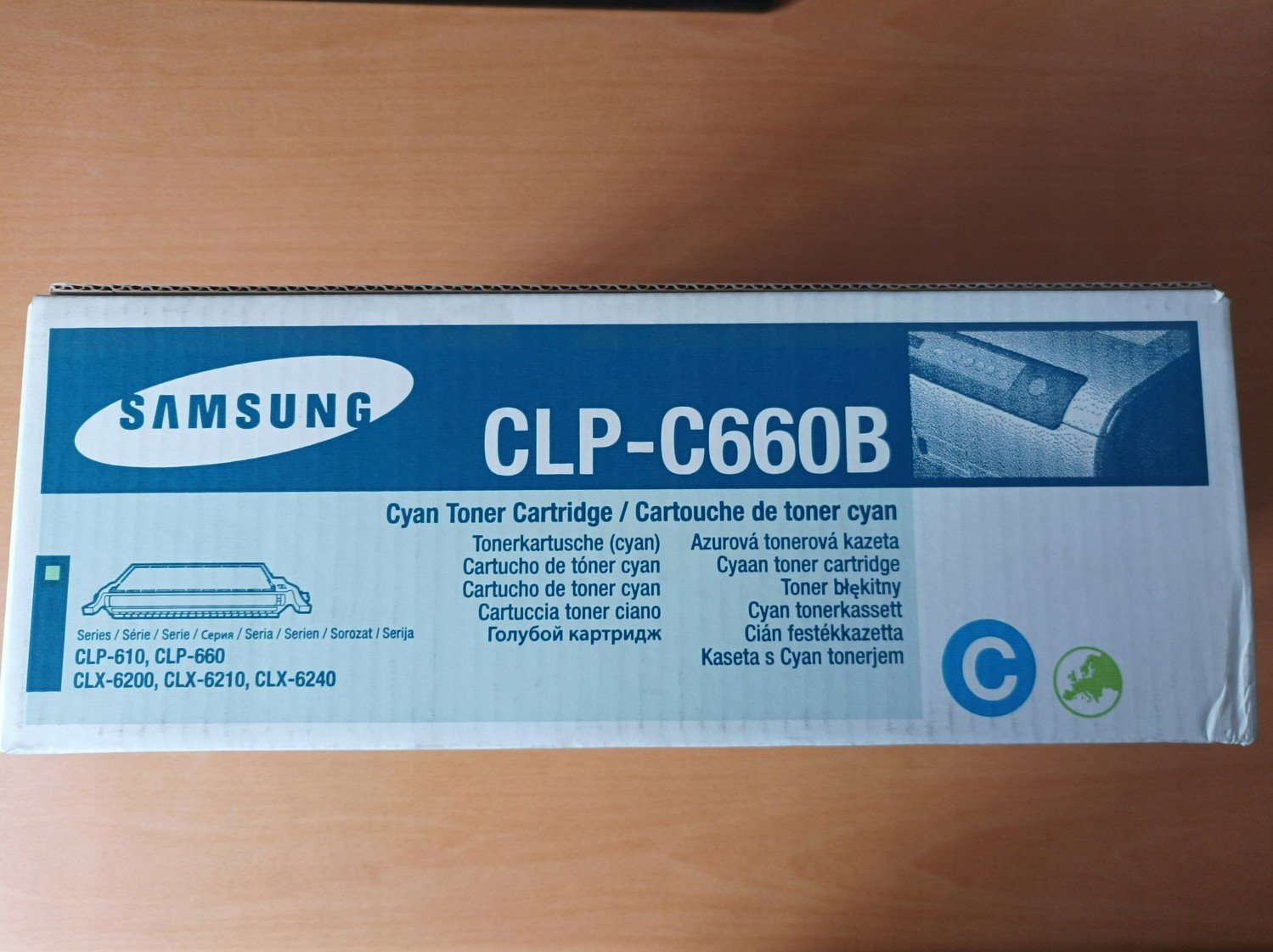 Toner Samsung CLP-C660B Cyan pro CLP-610 oryg