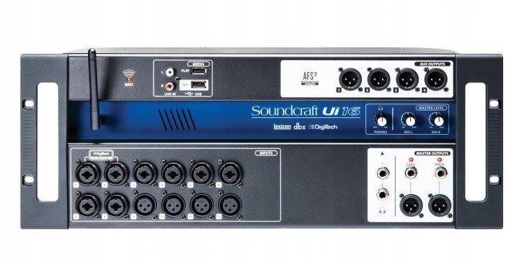 Soundcraft Ui16 kompaktní digitální mixér