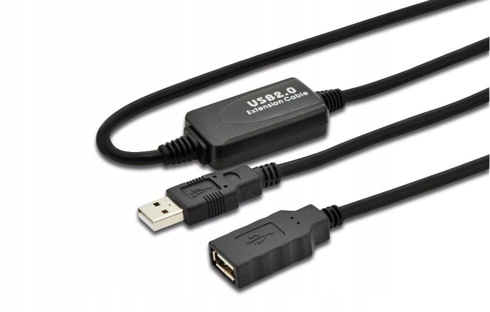 MicroConnect Active Usb 2.0 ext. kabel, 15m