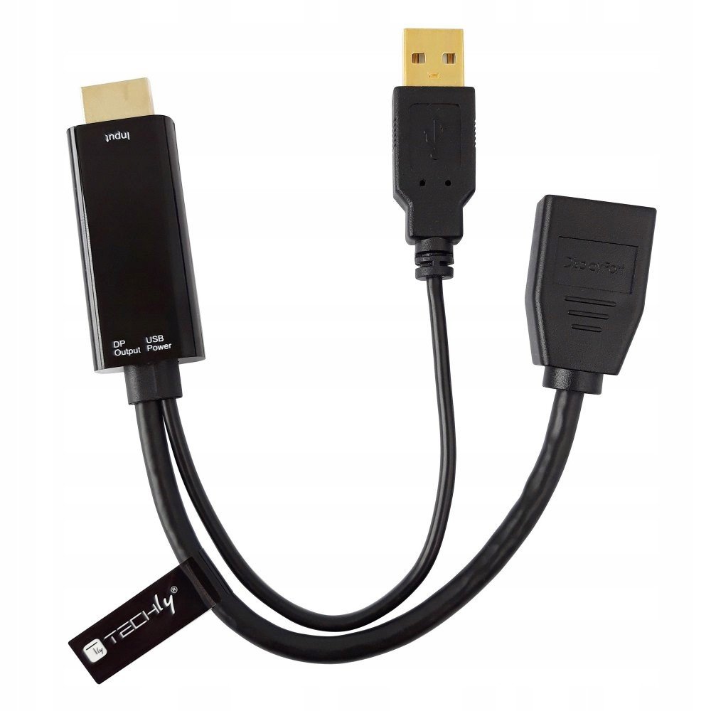 Adaptér Techly Icoc HDMI-DP12A Hdmi DisplayPort
