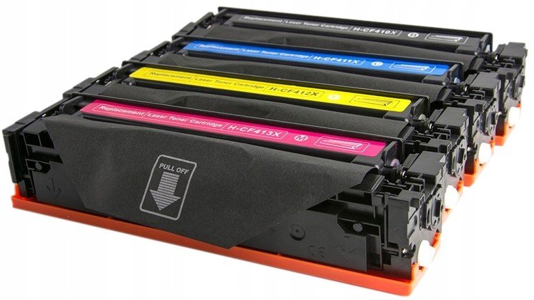 4x Toner Pro Drukarki Hp Color Laserjet CF410X New