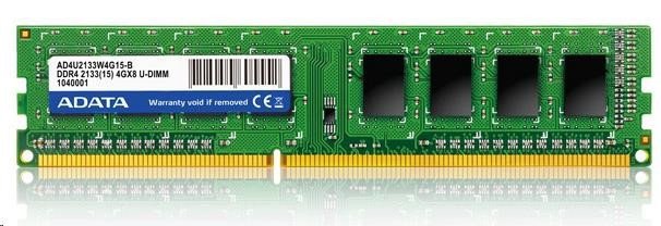 DIMM DDR4 8GB 2133MHz CL15 512x8 ADATA, bulk