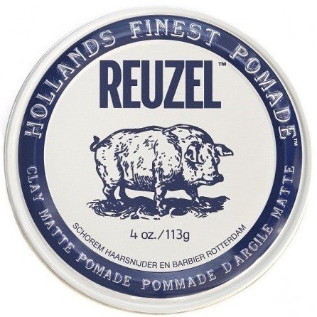 Reuzel Matující pomáda na vlasy s jílem (Clay Matte Pomade) 35 g