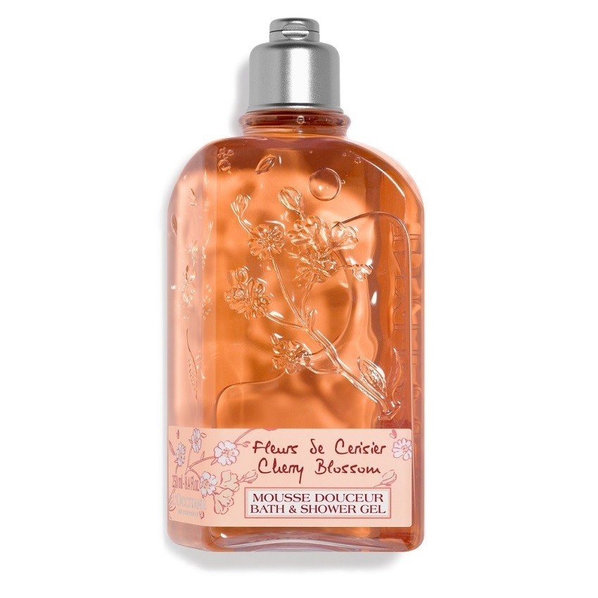 LOccitane En Provence Koupelový a sprchový gel Třešňový květ (Bath & Shower gel Cherry Blossom) 250 ml