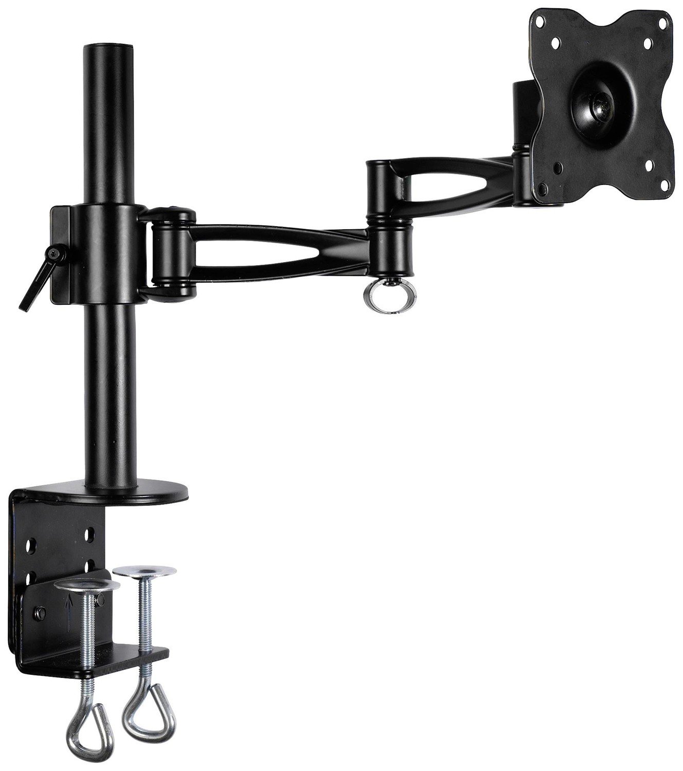 Vivanco DMM 6010 1násobné držák na stůl pro monitor 33,0 cm (13) - 68,6 cm (27) nastavitelná výška, naklápěcí, otočný, nakláněcí