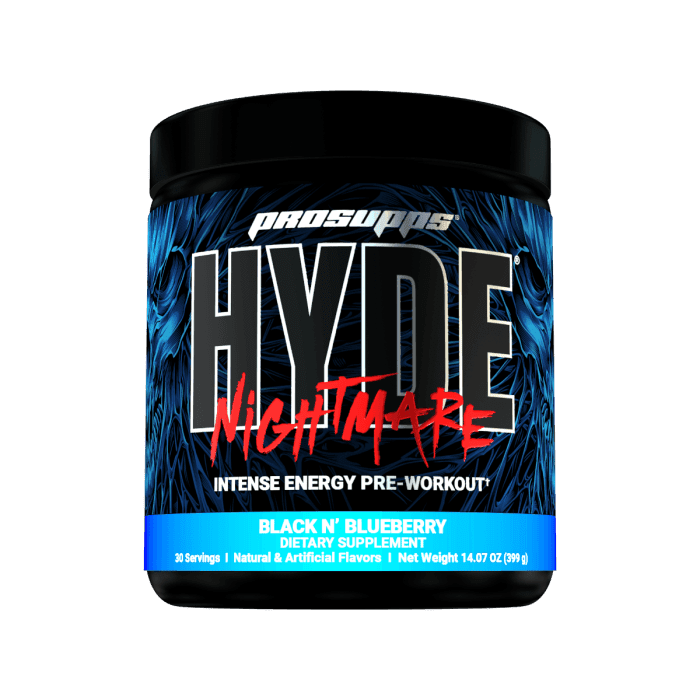 Hyde Nightmare 312 g black n' blueberry - ProSupps