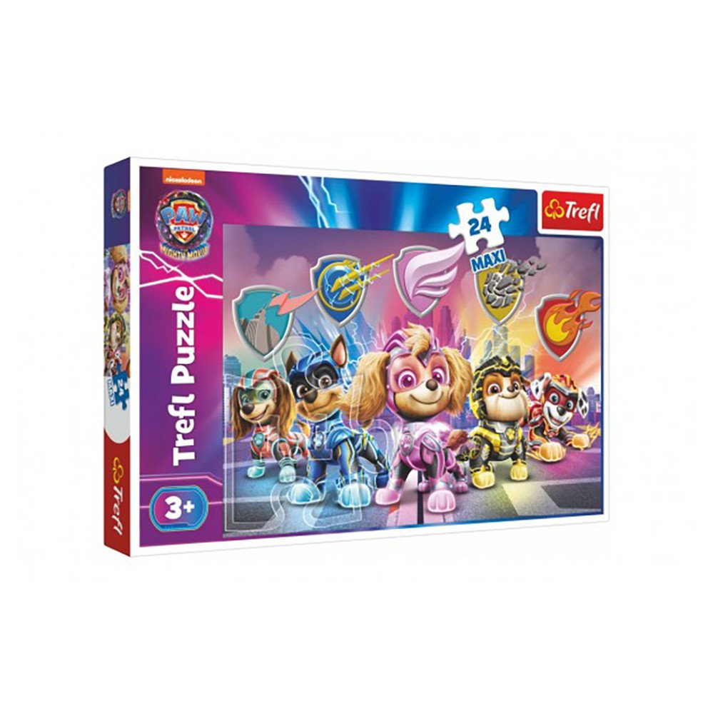 TREFL Puzzle maxi Mise štěňat Paw Patrol The Mighty Movie 2023 24 ks