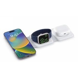 Aiino - Charlie 3 in 1 wireless charger - white
