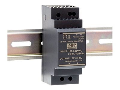 Mean Well DIS-H30-24 - Napájení (montovatelný na DIN kolejnici) - 30 Watt - pro DIS 100G-5PSW, DIS-H30-24