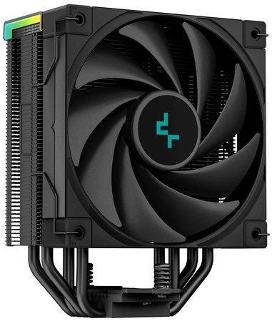 DEEPCOOL chladič AK400 Digital / 120mm fan / 4x heatpipes / PWM / pro Intel i AMD / komplet černý ( digitální display, R-AK400-BKADMN-G