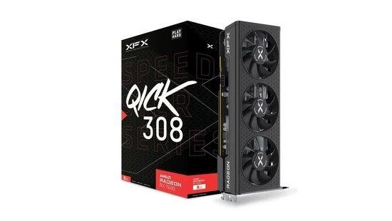XFX SPEEDSTER QICK 308 AMD Radeon RX 7600 Black Edition, RX-76PQICKBY