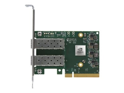 Mellanox ConnectX-6 Lx EN - Crypto disabled with Secure Boot - síťový adaptér - PCIe 4.0 x8 - Gigabit Ethernet / 10Gb Ethernet / 25Gb Ethernet SFP28 x 2, MCX631102AS-ADAT