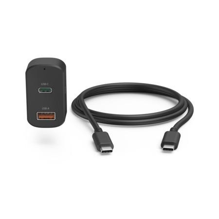 Hama USB-C napájecí zdroj do auta, Power Delivery, 5-20 V, 65 W, 1,5 m