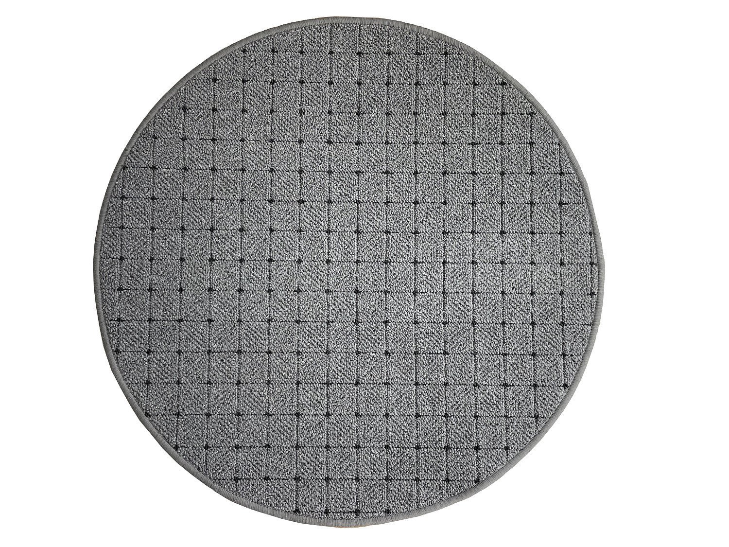 Kusový koberec Udinese šedý kruh - 57x57 (průměr) kruh cm Vopi koberce