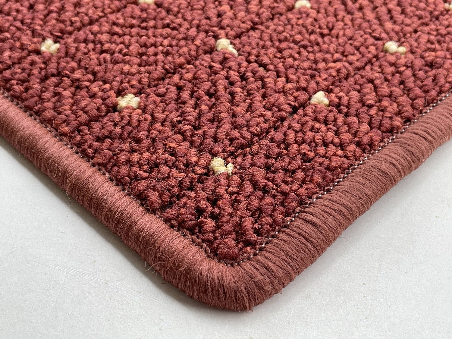 Kusový koberec Udinese terra čtverec - 60x60 cm Vopi koberce