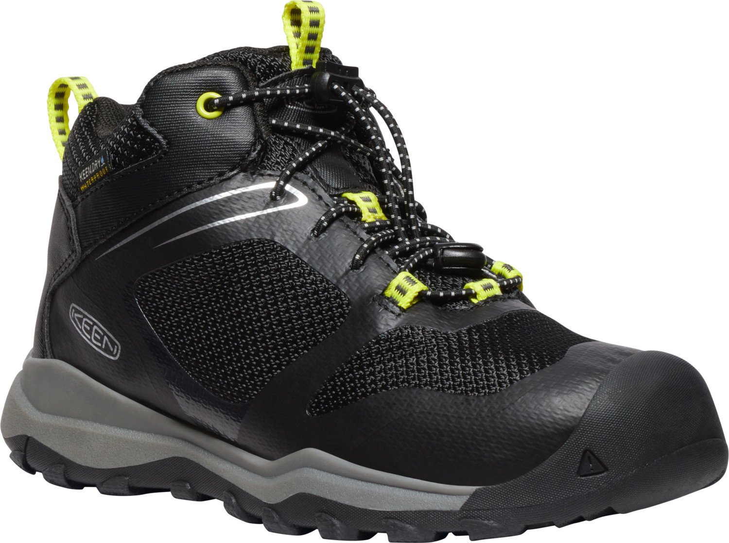 Keen WANDURO MID WP YOUTH black/silver Velikost: 32/33