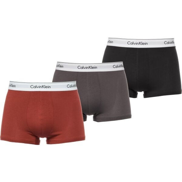 Calvin Klein 3 PACK - MODERN CTN Pánské trenýrky, mix, velikost M