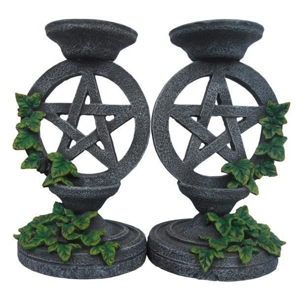 svícen Aged Pentragram