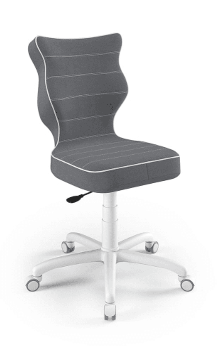 Ergonomická židle k psacímu stolu upravená na výšku 146-176,5 cm - tmavě šedá kids chair dark grey