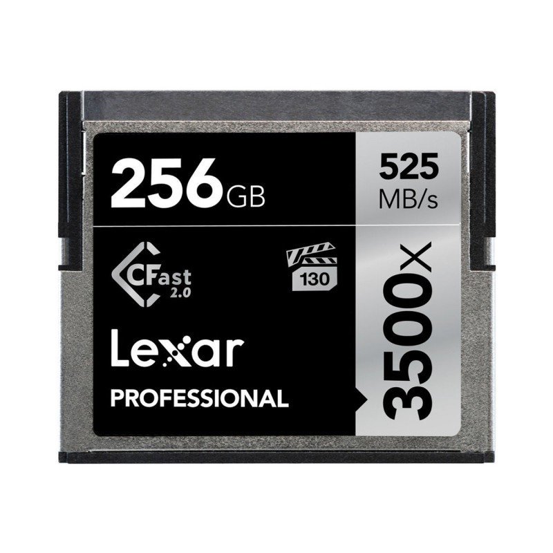 LEXAR Pro 3500X Cfast (VPG-130) R525/W445 256GB