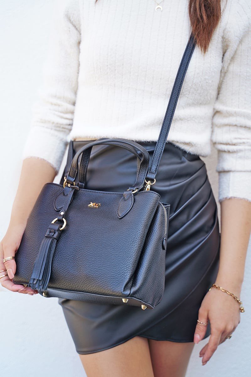 Černá kabelka do ruky 184226