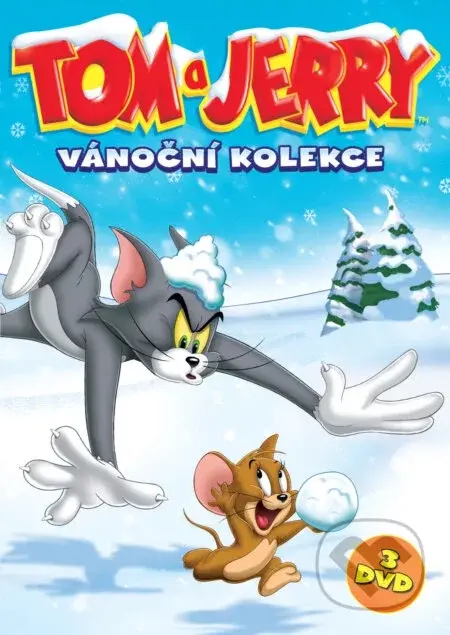 Tom a Jerry vánoční kolekce 3DVD DVD