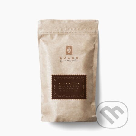 Mliečna čokoláda LUCAS Atlantico 200 g - English Tea Shop
