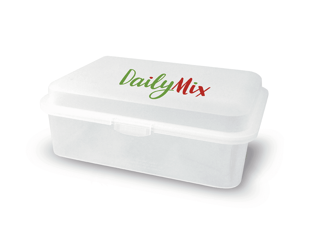 DailyMix Svačinový box bílý | 200x150x85 mm