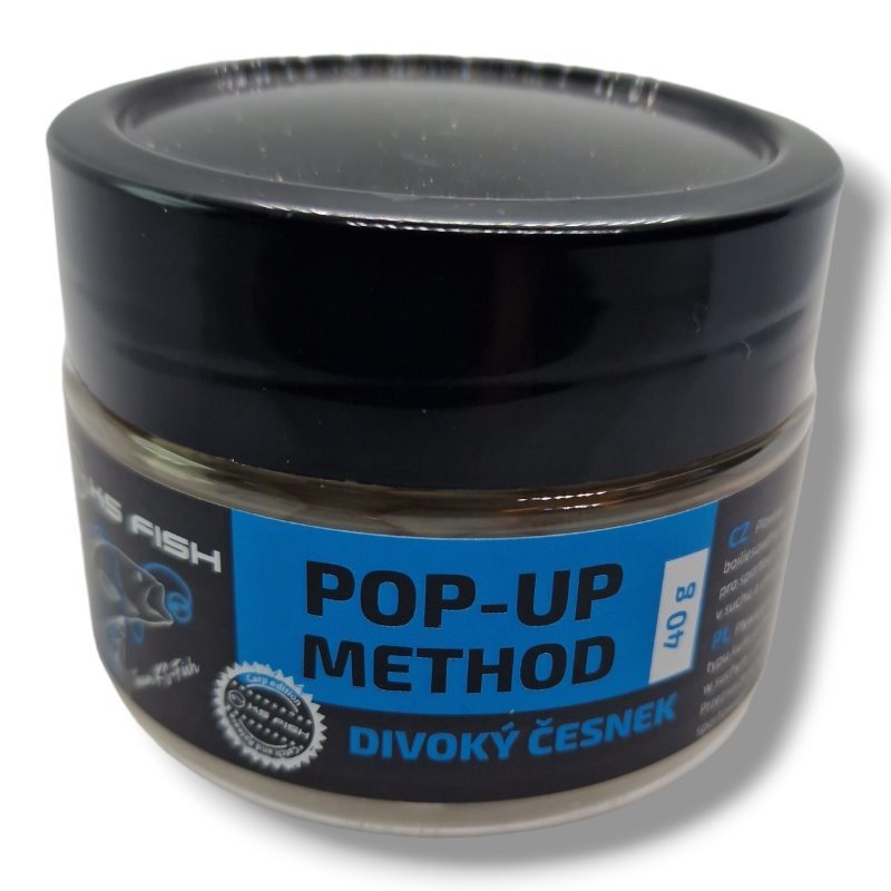 KS Fish Boilie Pop-up method 40g 10mm Divoký česnek-KS213705