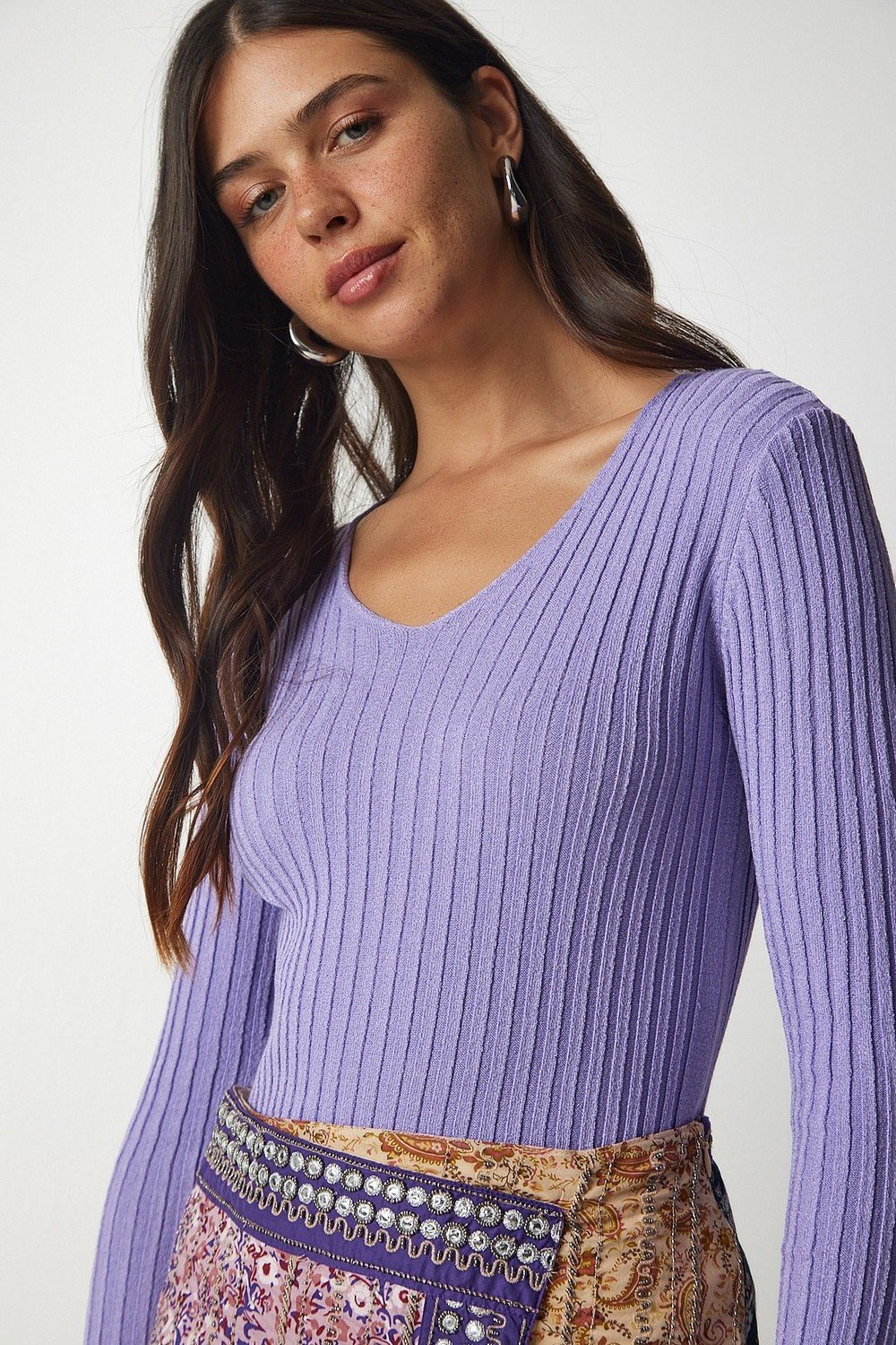 Happiness İstanbul Blouse - Purple