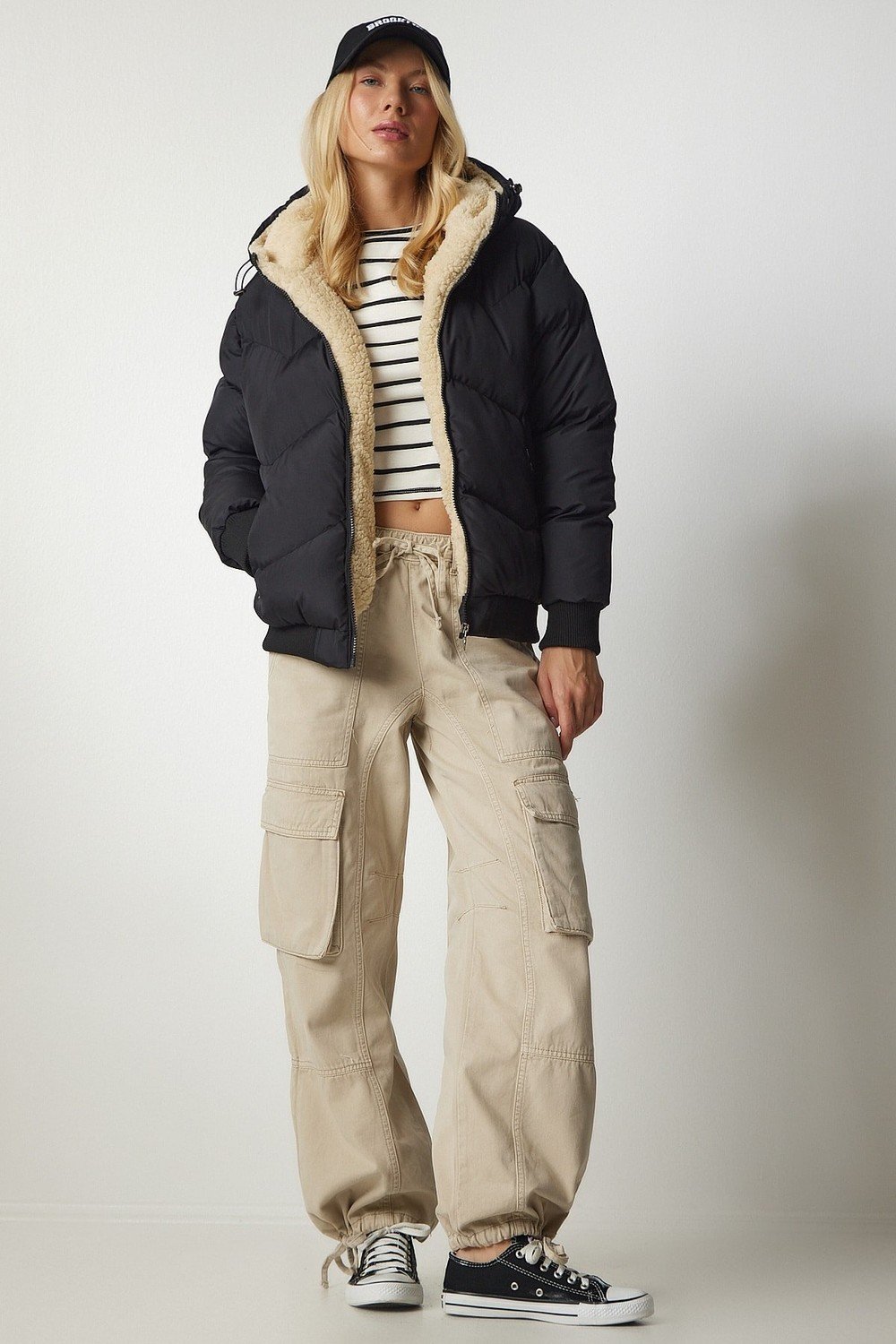 Happiness İstanbul Winter Jacket - Black