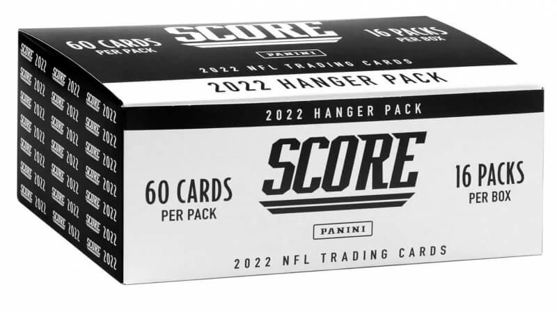 2022 Panini Score NFL Football Hanger Pack Box