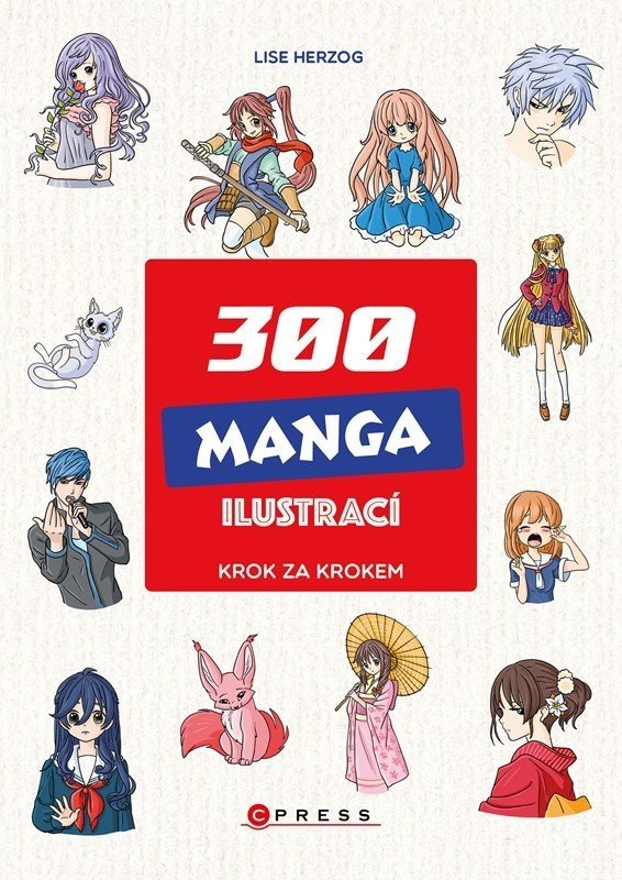 300 manga ilustrací  - Kolektiv