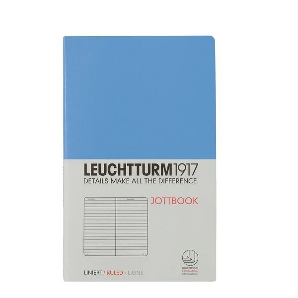 LEUCHTTURM1917 JOTTBOOK MEDIUM (A5), linky, Cornflower 341546