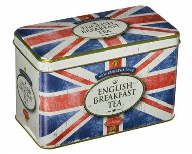 New English Teas čaj plechovka RS30, 40 sáčků (80 g), RETRO UNION JACK, NET