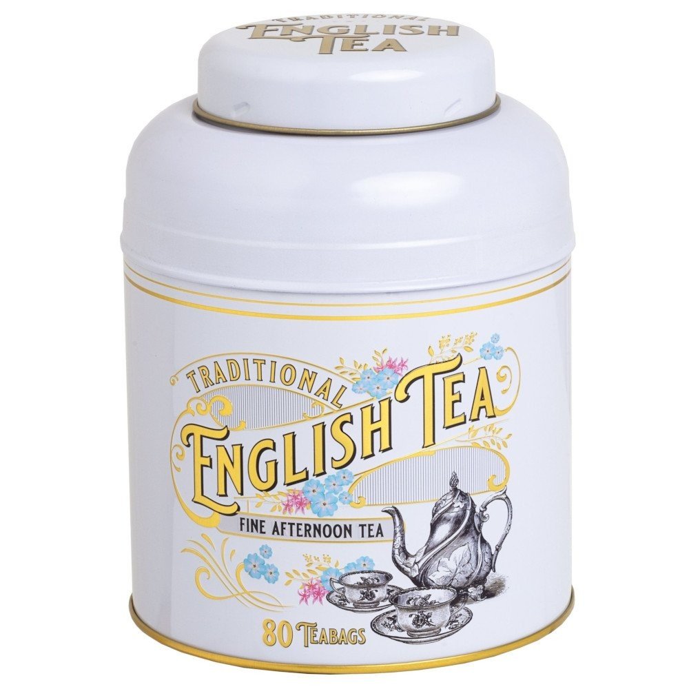 New English Teas čaj plechovka MD04, 80 sáčků, VINTAGE VICTORIAN, NET