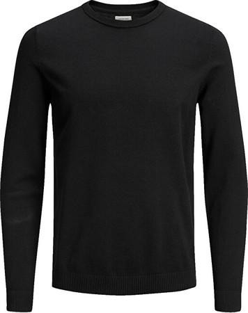 Jack&Jones Pánský svetr JJEBASIC 12137190 Black L