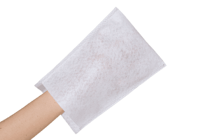Medical industry Mycí žínka z netkané textilie, 15.5 x 23 cm, 50 ks, bílá