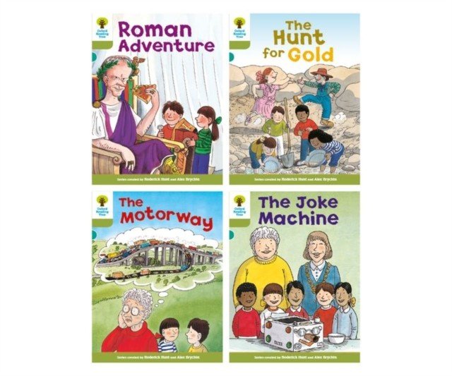Oxford Reading Tree: Biff, Chip and Kipper Stories: Oxford Level 7: Mixed Pack of 4 (Hunt Roderick)(Paperback / softback)