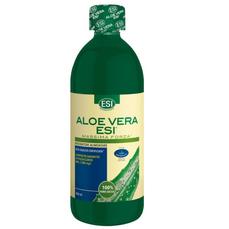 ALOE VERA ESI - čistá šťáva 99,8% 500 ml