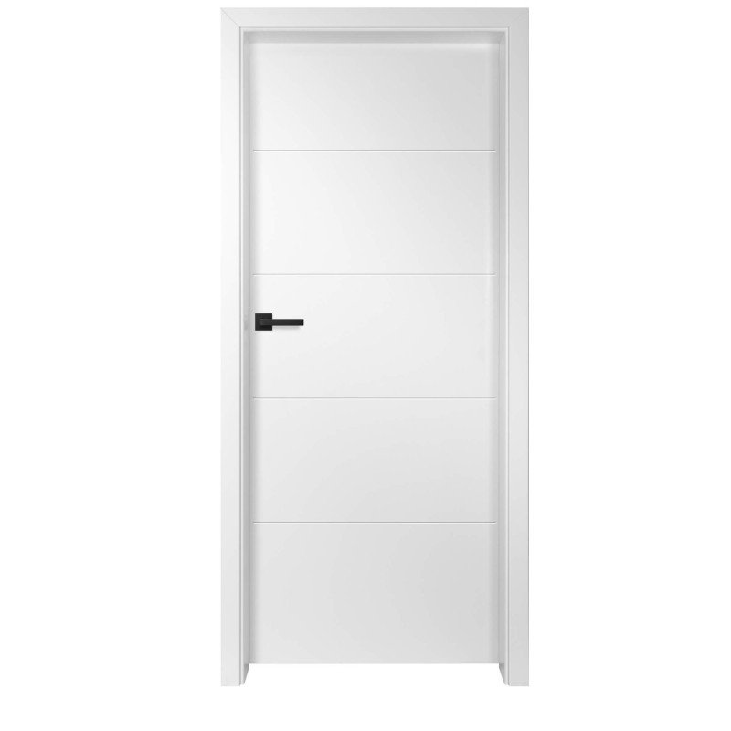 Bílé interiérové dveře BALDUR 6 (UV Lak) - Výška 210 cm