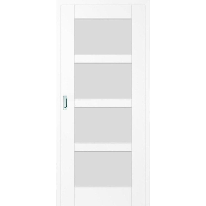Posuvné dveře do pouzdra Juka 4 - Sněhobílá Greko