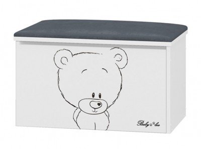 Box na hračky s motivem Medvídek, BabyBoo