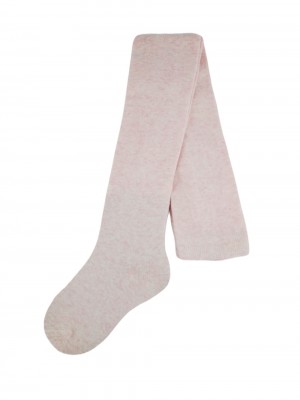 Dětské punčocháče bavlna, Noviti, růžový melírek, vel. 68-74 (6-9m)