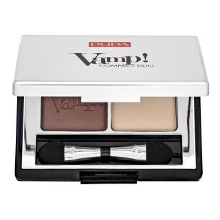 Pupa Vamp! Compact Duo Eyeshadow 006 Brown Vanilla paletka očních stínů 2,2 g