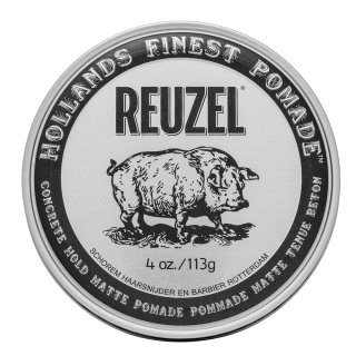 Reuzel Concrete Hold Matte Pomade pomáda na vlasy pro silnou fixaci 113 g